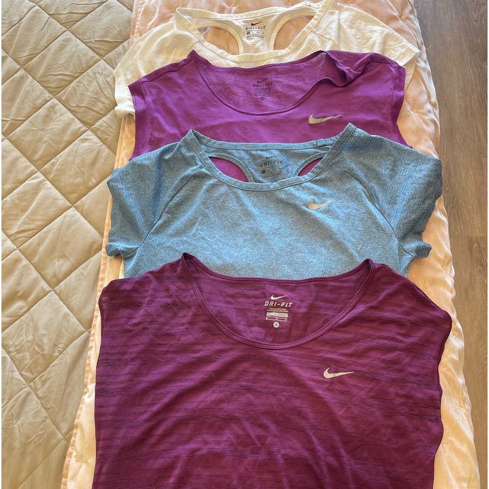 5 Nike dri fit ranks/ tops bundle